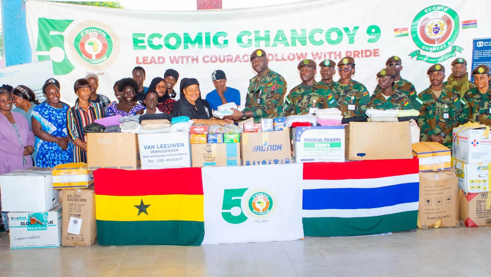 L'ECOMIG GHANCOY 9 soutient le Village d'enfants SOS de Bakoteh en Gambie